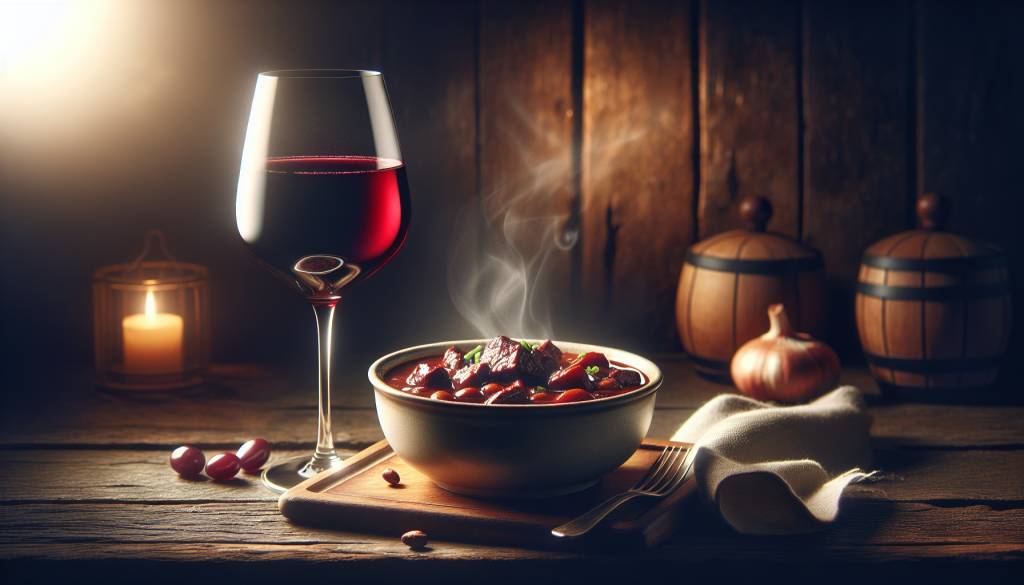 le vin parfait à savourer avec un bourguignon