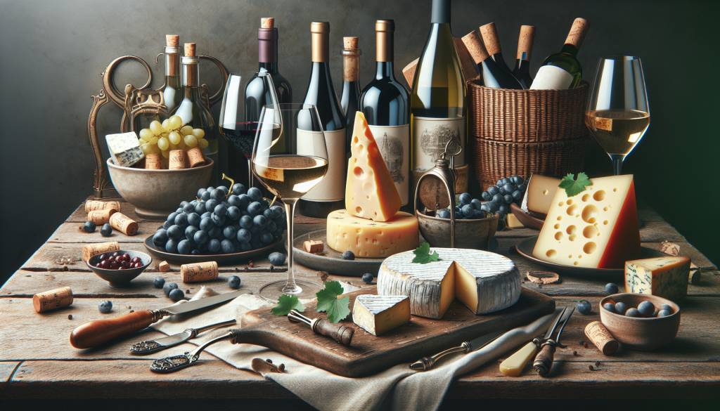 fromage et vin: l'art de l'accord parfait