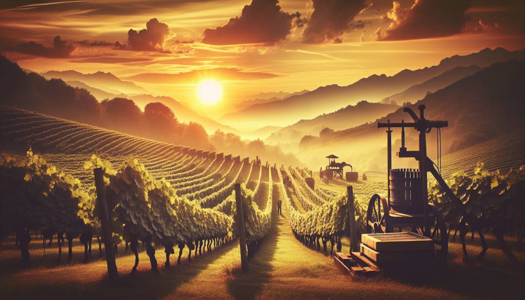 à la découverte de l'origine du vin, une histoire millénaire