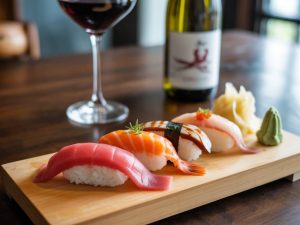 Comment choisir un vin pour accompagner les sushis et la cuisine japonaise moderne